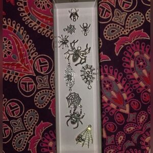 Spider Charms For Jewerly Making